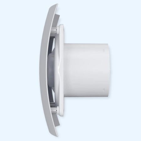 5C Gray metal Breeze DICITI Вентилятор накладной D125 обр.клапан